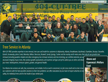 Tablet Screenshot of 404cuttree.com